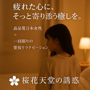 桜花天堂の誘惑 女性 東京 20代